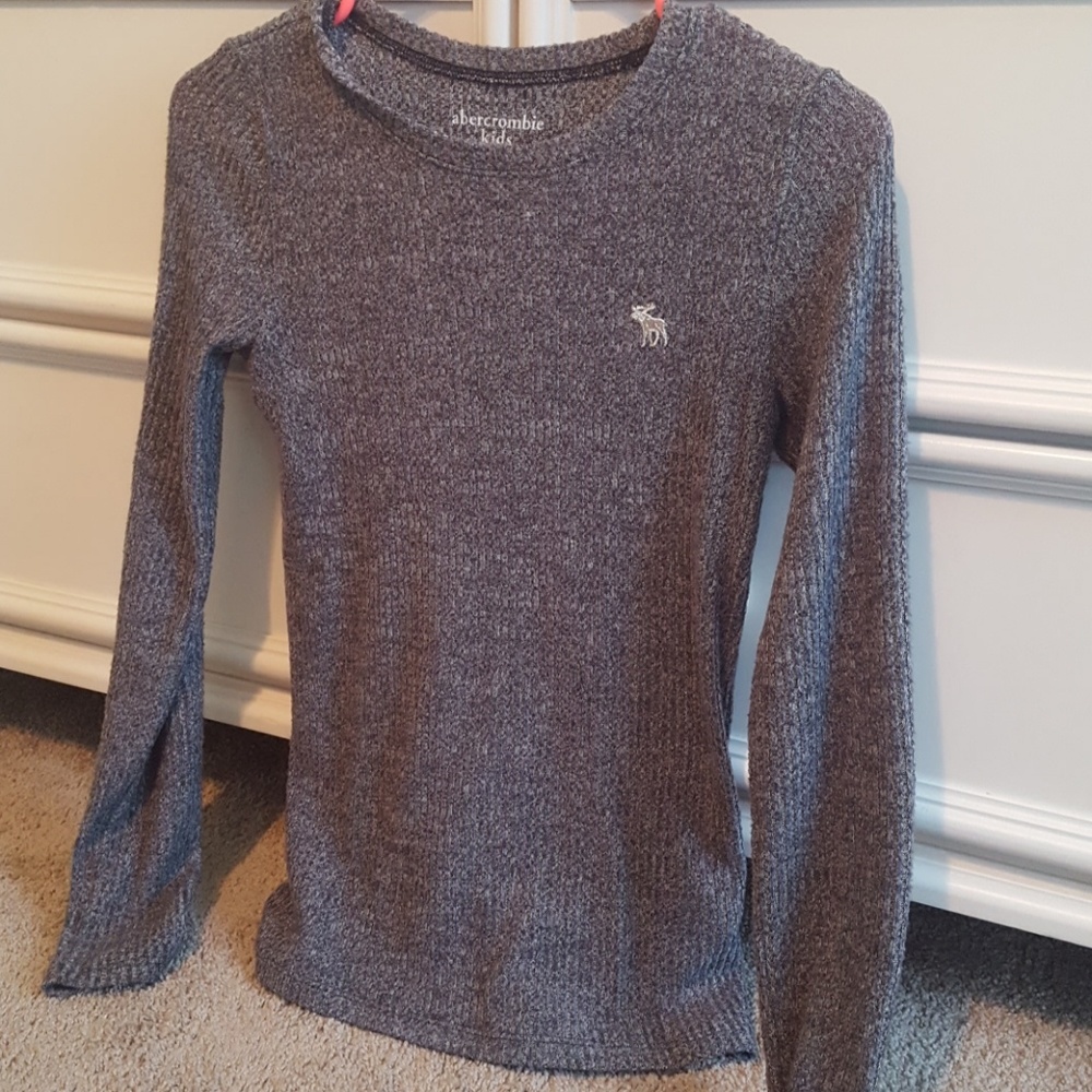3 Abercrombie Kids ribbed shirts